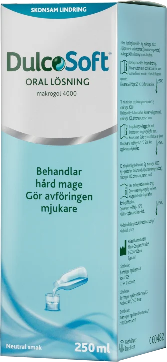 DulcoSoft oral lösning 250 ml Dulcosoft