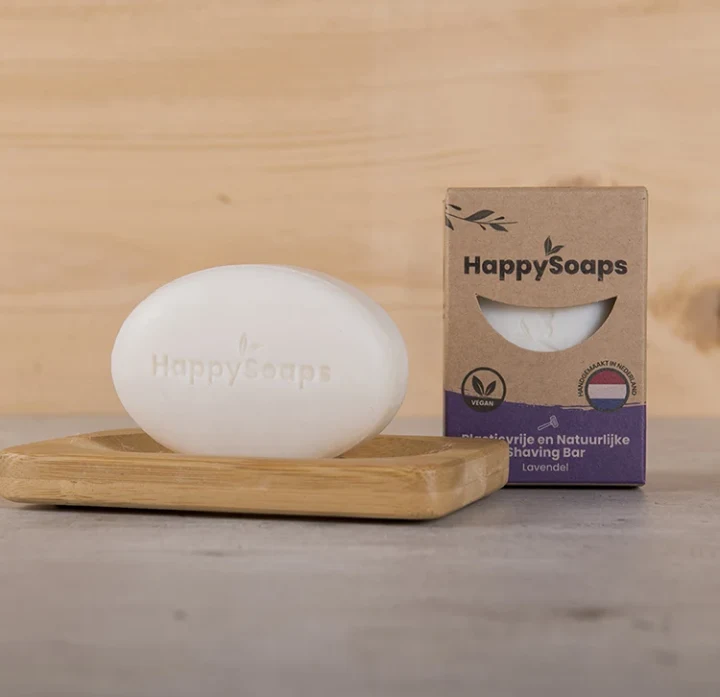 HappySoaps Shaving Bar Lavender 80 g HappySoaps