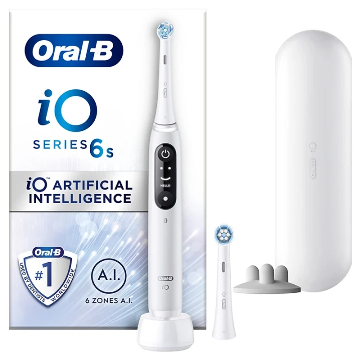 Oral-B Eltandborste iO6 Vit Oral-B