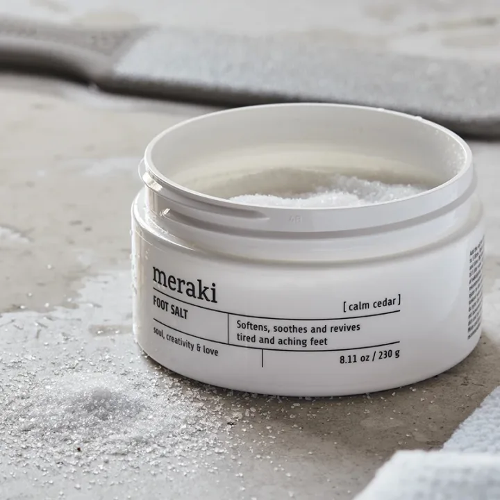Meraki Foot salt Calm Cedar 230 g Meraki