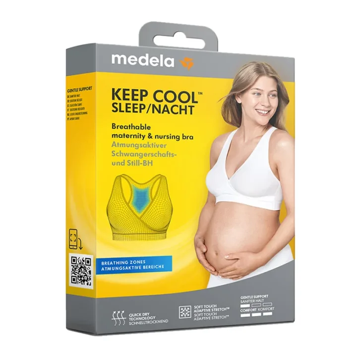 Medela Keep Cool Natt-BH Vit XXL Medela