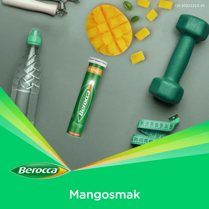 Berocca Energy Mango Brustablett 45 st Berocca