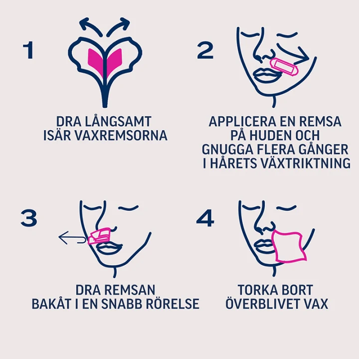 Veet Expert Cold Wax Strips Normal Skin Face 16 pcs Veet