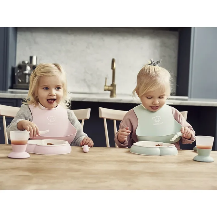 BabyBjörn Middagsset Blekrosa Babybjörn