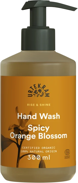Urtekram Rise & Shine Spicy Orange Blossom Hand Wash 300 ml Urtekram