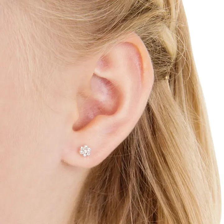 Blomdahl Örhängen Daisy Crystal 5 mm Blomdahl