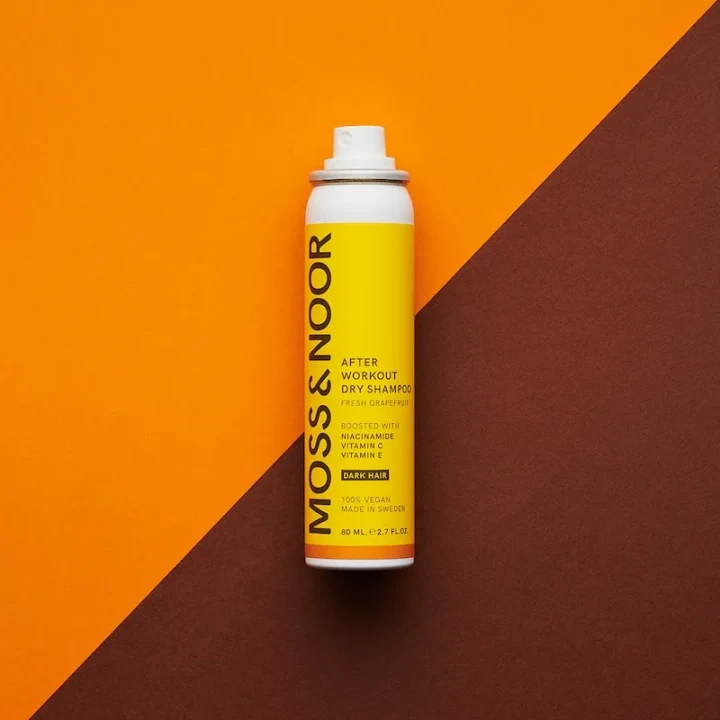 Moss & Noor After Workout Dry Shampoo Dark Hair Fresh Grapefruit 80 ml Moss & noor
