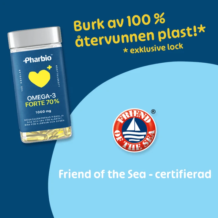 Pharbio Omega-3 Forte Kapsel 120st Pharbio