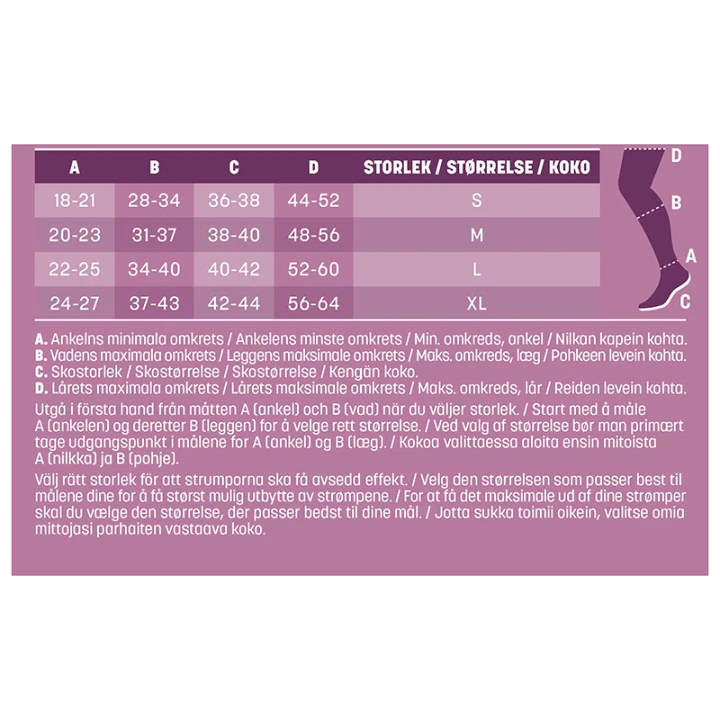 Mabs Nylon Tights Black 1 par S Mabs