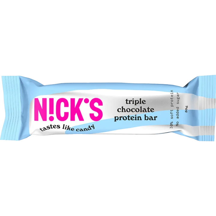 NICK'S Protein Bar Triple Chocolate 50 g Nicks