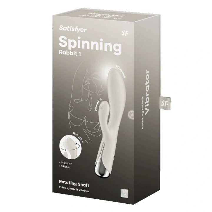 Satisfyer Spinning Rabbit 1 Beige Rabbitvibrator Satisfyer