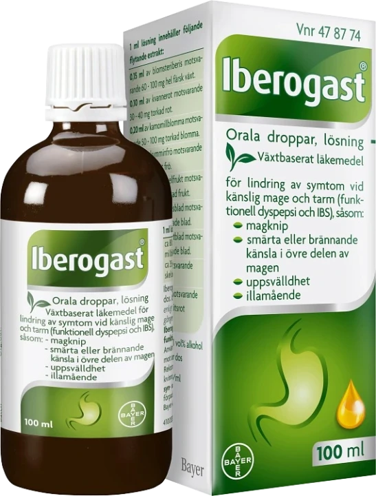 Iberogast orala droppar 100 ml Iberogast