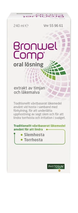 Bronwel Comp oral lösning 240 ml Bronwel