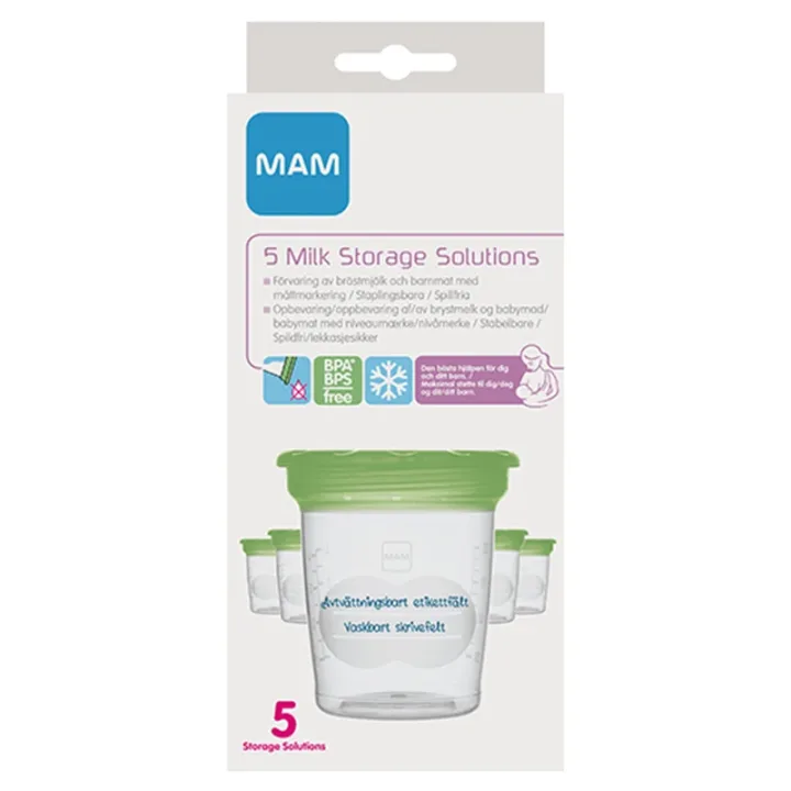 MAM Milk Storage Solution 5-pack Mam