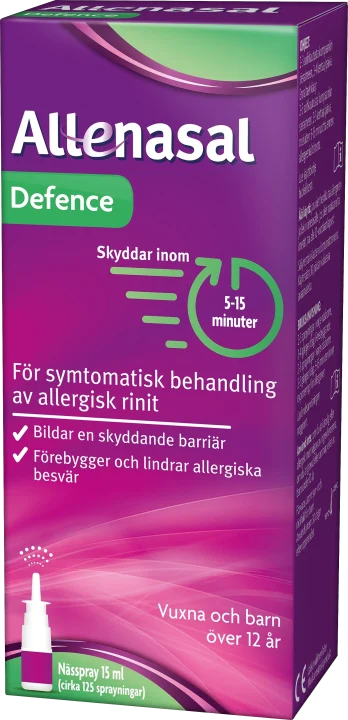 Allenasal Defence Nässpray 15 ml Allenasal