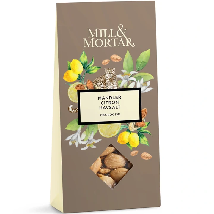 Mill & Mortar Mandlar Citron Havssalt 100 g Millmortar