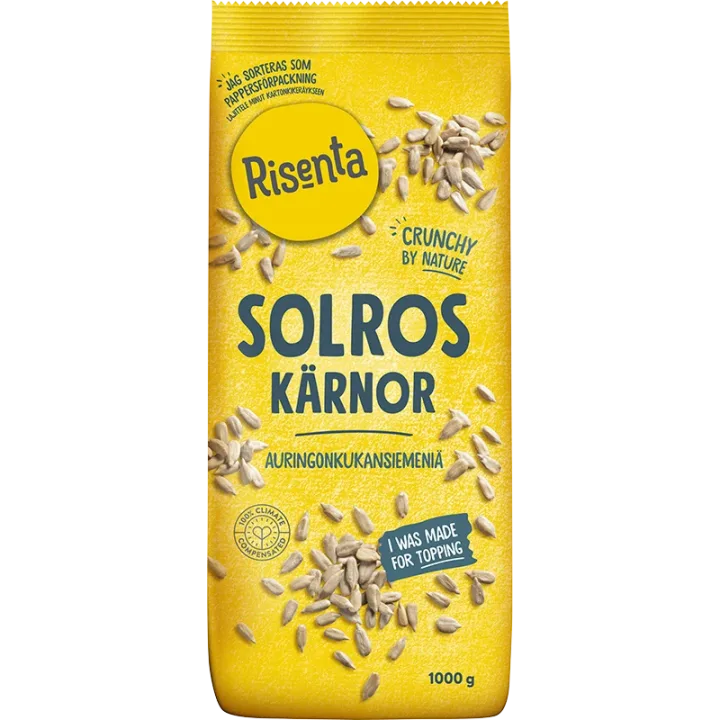 Risenta Solroskärnor 1000 g Risenta