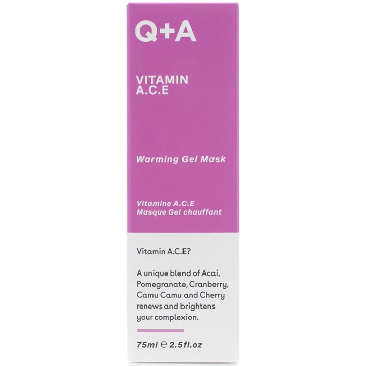 Q+A Vitamin A.C.E Warming Gel Mask 75 ml Q+A