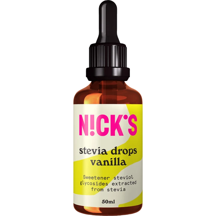 NICK'S Vanilla Stevia Drops 50 ml Nicks