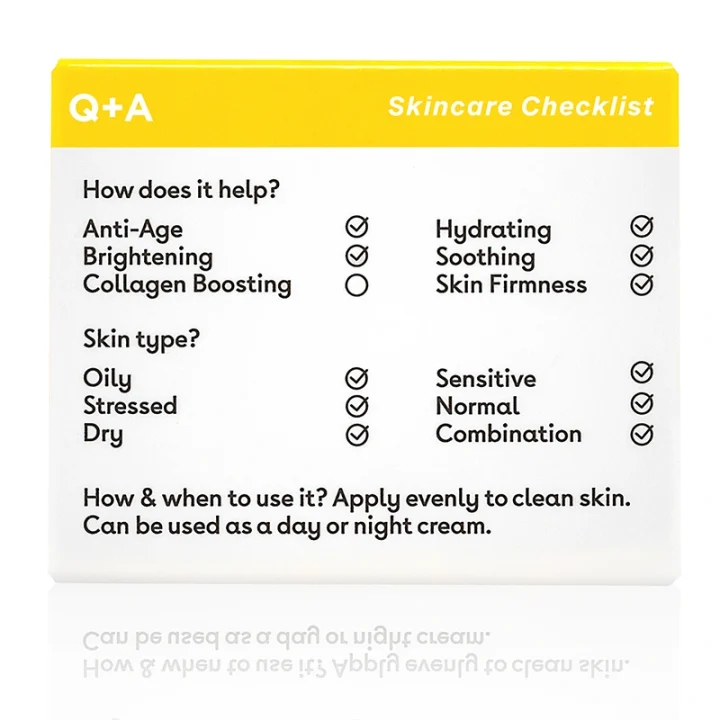 Q+A Ceramide Defence Face Cream 50 g Q+A