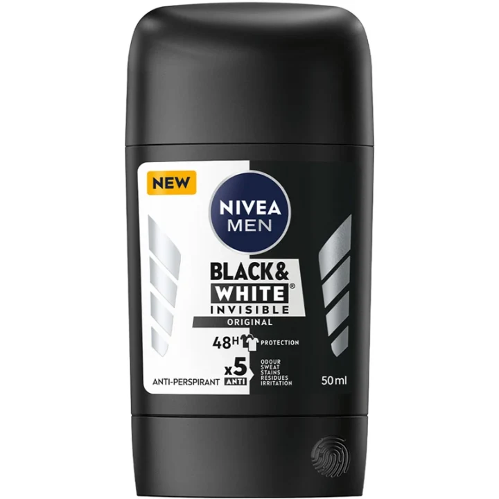 Nivea Men Deo Black & White Stick 50 ml Nivea