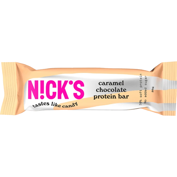 NICK'S Protein Bar Caramel Chocolate Nicks