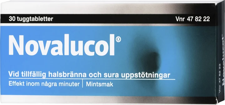 Novalucol tuggtablett 30 st Novalucol