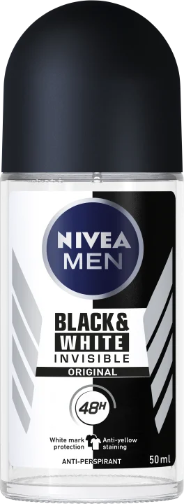 Nivea Men Invisible Black & White Power Deo Roll-On 50 ml Nivea