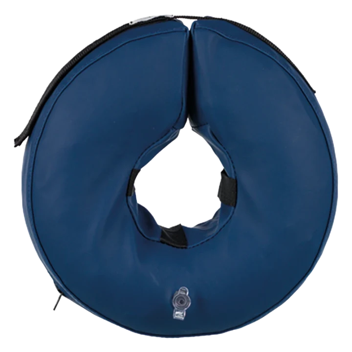 Trixie Hundkrage Uppblåsbar Blå S-M (32-40cm) Trixie
