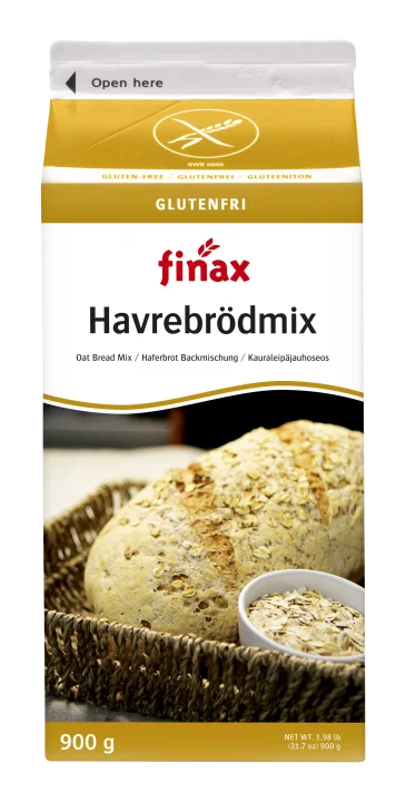 Finax Havrebrödmix Glutenfri 900 g Finax