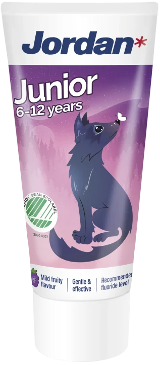 Jordan Junior Tandkräm 6-12år 50ml Jordan