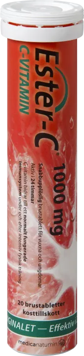 Ester-C Brus 1000mg Brustablett 20 st Ester-C