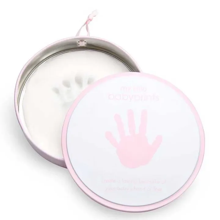 Pearhead Hand/Fotavtryck i Plåtburk Rosa Pearhead