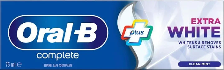Oral-B Complete Plus Extra White Tandkräm 75 ml Oral-B