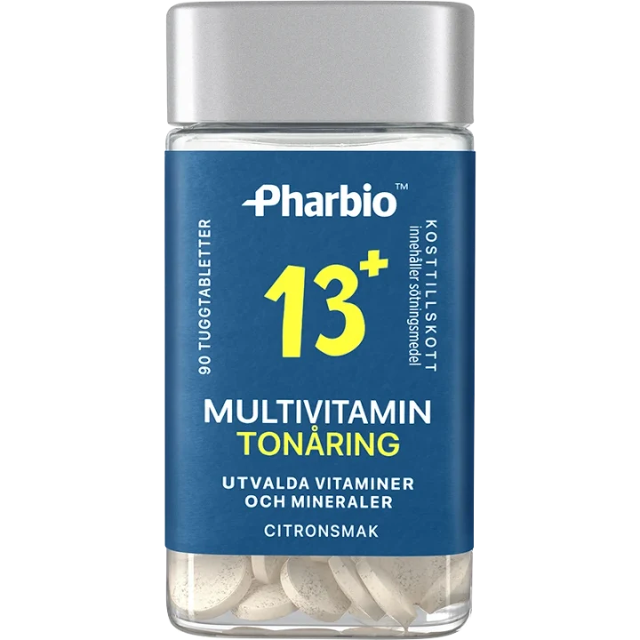 Pharbio Multivitamin Tonåring 90 st Pharbio