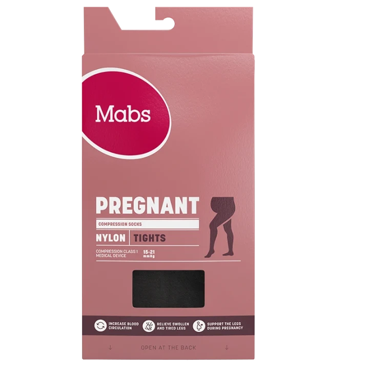 Mabs Nylon Tights Black Pregnant 1 par L Mabs