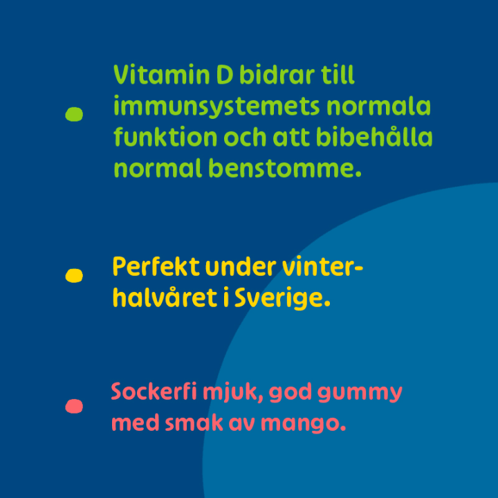 Pharbio D-Vitamin Gummies 60 st Pharbio