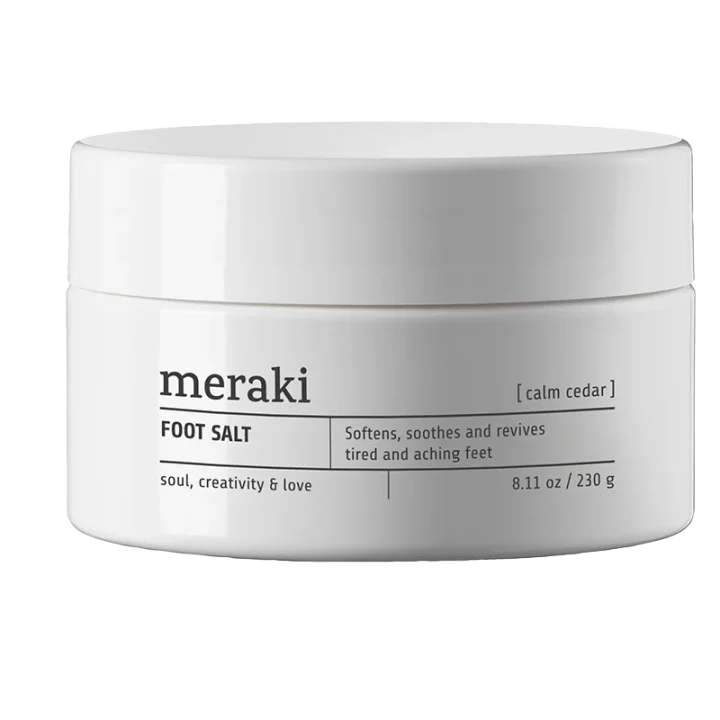 Meraki Foot salt Calm Cedar 230 g Meraki
