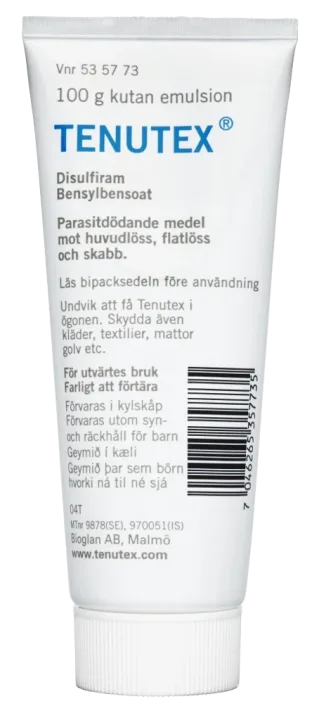 Tenutex kutan emulsion 20 mg/g + 225 mg/g 100 g Tenutex