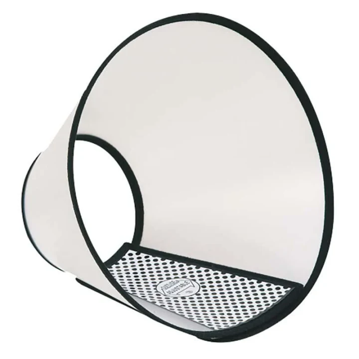 Flamingo Halskrage med plyschkant 31.5cm x 20.5cm Flamingo