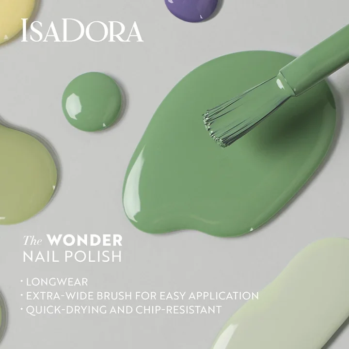 IsaDora Wonder Nail Polish 49 g 146 Pale Sage IsaDora