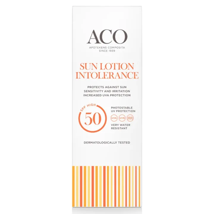 ACO Sun Lotion Intolerance SPF50 100ml ACO
