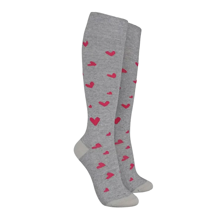 Life Wear Stödstrumpa Hearts L-40/42 Life Wear