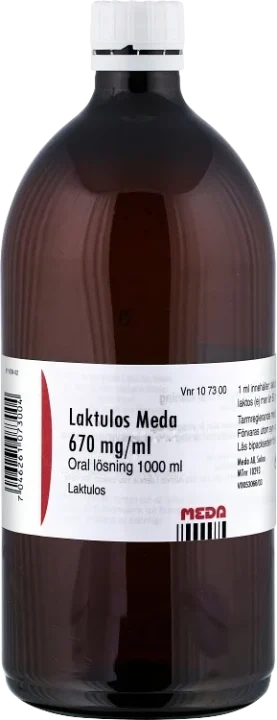 Laktulos Meda oral lösning 670mg/ml 1000 ml Laktulos