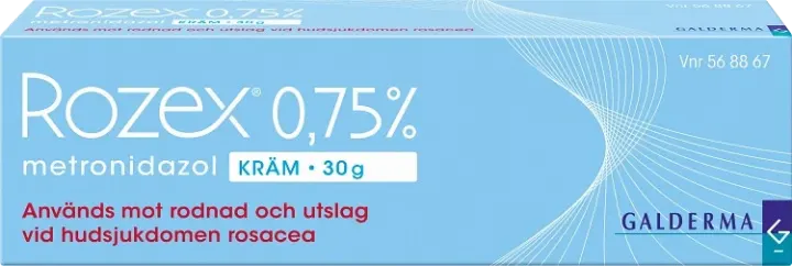 Rozex kräm 0,75% 30 g Rozex