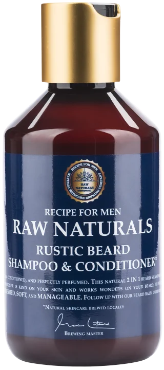Raw Naturals Rustic Beard Shampoo & Conditioner 250 ml Raw Naturals