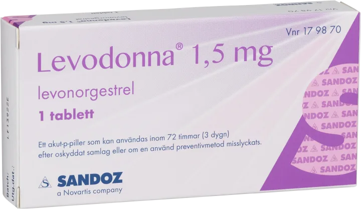 Levodonna tablett 1,5 mg,1 st Levodonna