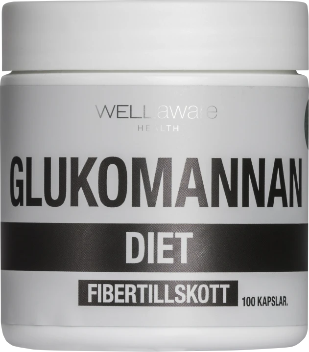 WellAware Health Glukomannan 100 kapslar WellAware