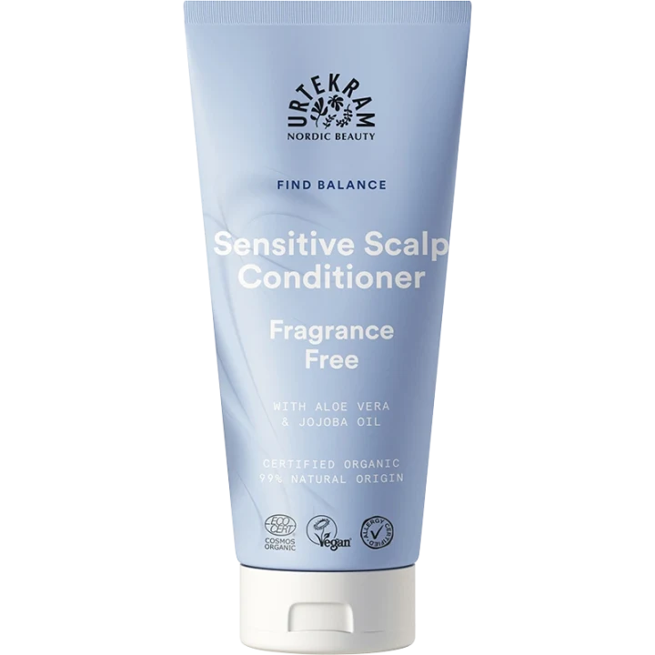 Urtekram Find Balance Fragrance Free Sensitive Scalp Conditioner 180 ml Urtekram