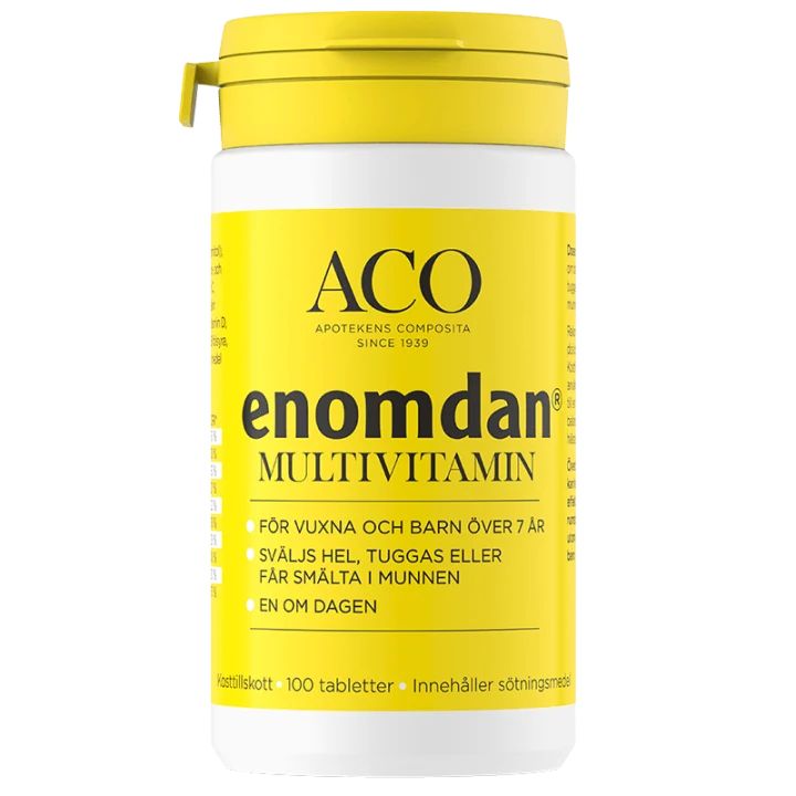 ACO Enomdan Multivitamintablett 100 st ACO
